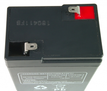 Original Multipower Blei-Gel Accu Batterie 6V 5Ah MP5-6