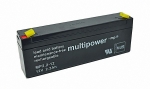 Multipower Bleigel Akku für Alarmzentrale bgl. Exide Powerfit S312/2.3S